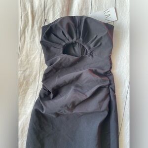 Zara dress with key hole